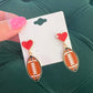 Love for Football Earrings